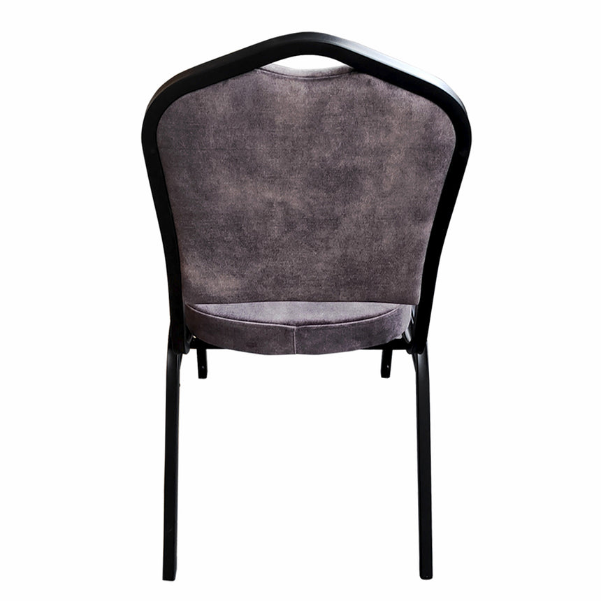 Konferenčná stolička Gabe prémiovej kvality – s antracitovým čalúnením odolným voči škvrnám 