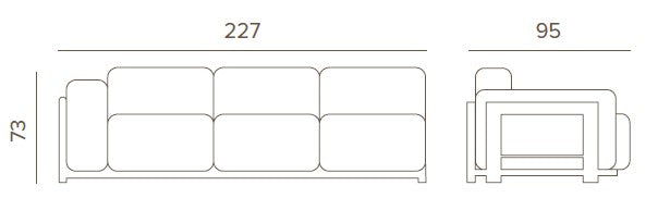 Grattoni Rule teak I. – vonkajšia súprava na terasu
