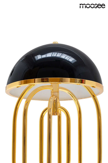 24. Stolová lampa Bottega zlatá / čierna