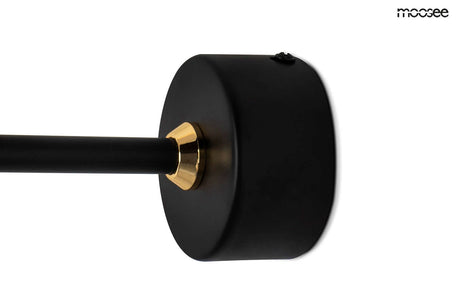 Nástenná lampa s motívom vtáka v zlatej farbe