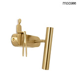 Nástenná lampa Boy Tube R zlatá