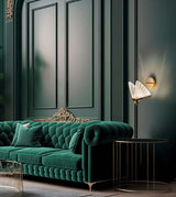 Nástenná lampa Butterfly S zlatá