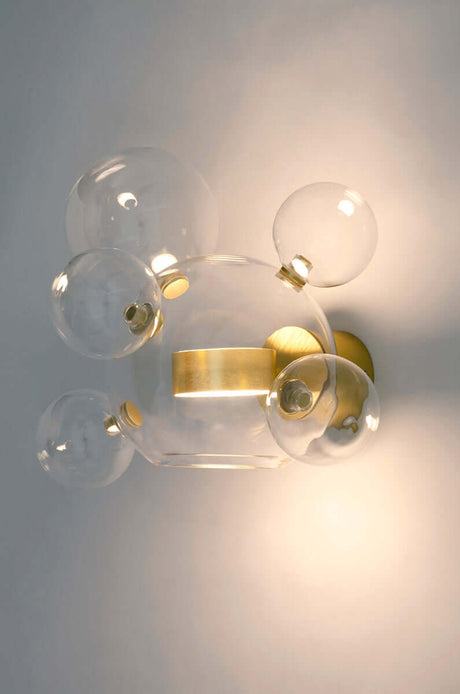 Nástenná lampa Capri Wall 6 zlatá