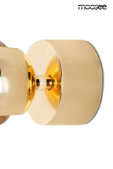 Nástenná lampa Eos zlatá