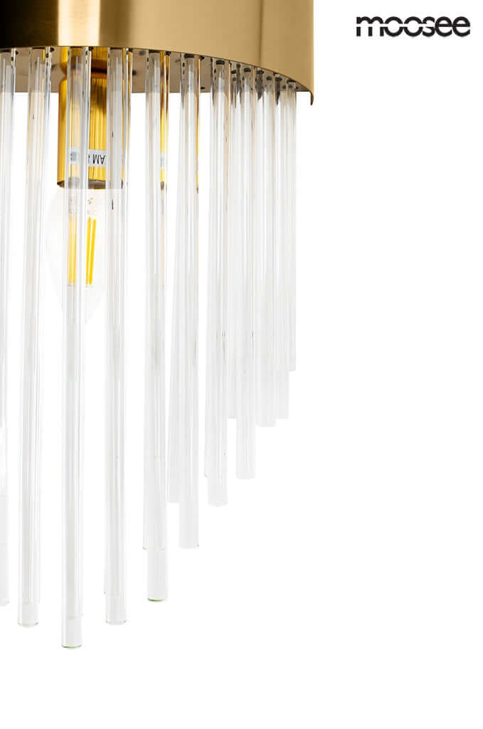 Nástenná lampa Florens S zlatá