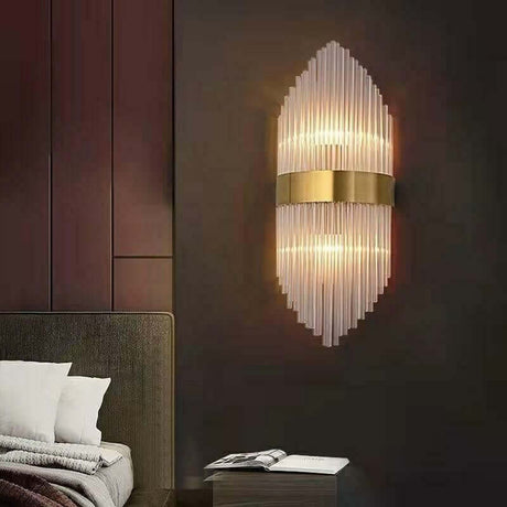 Nástenná lampa Florens S zlatá