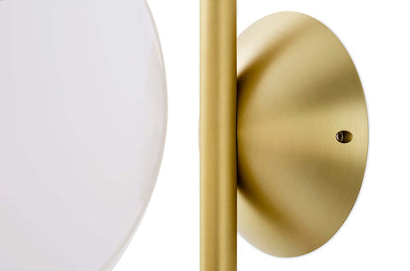 Halm 20 falilámpa – sárgaréz