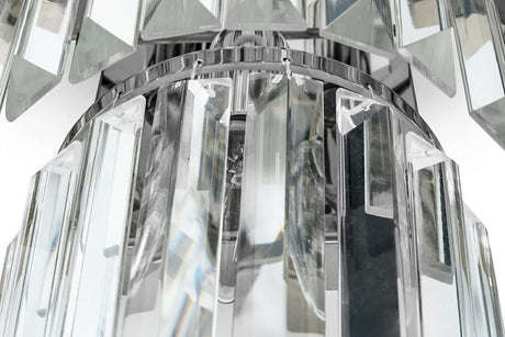 Nástenná lampa Imperial Wall Strieborná – oceľ, krištáľ