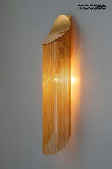 Nástenná lampa Lambada so zlatými retiazkami