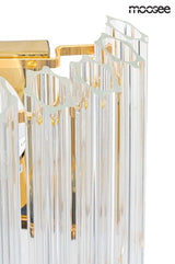 3. Nástenná lampa Palace zlatá