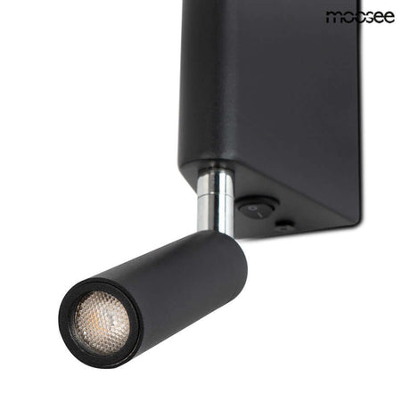 Nástenná lampa Periscope čierna