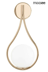 11. Nástenná lampa Roma zlatá