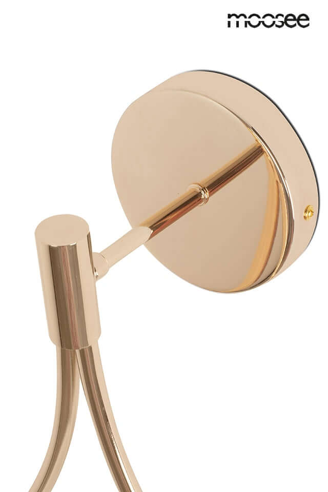 11. Nástenná lampa Roma zlatá