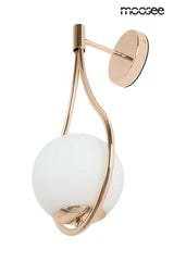 11. Nástenná lampa Roma zlatá