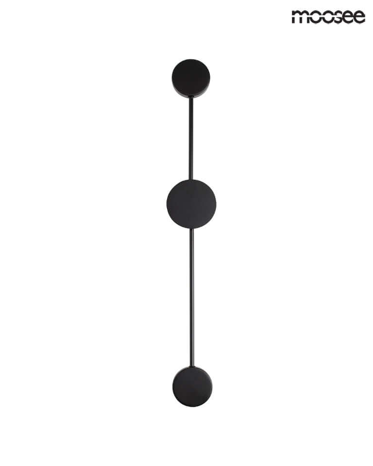 64. Nástenná lampa Shadow 2 Close čierna