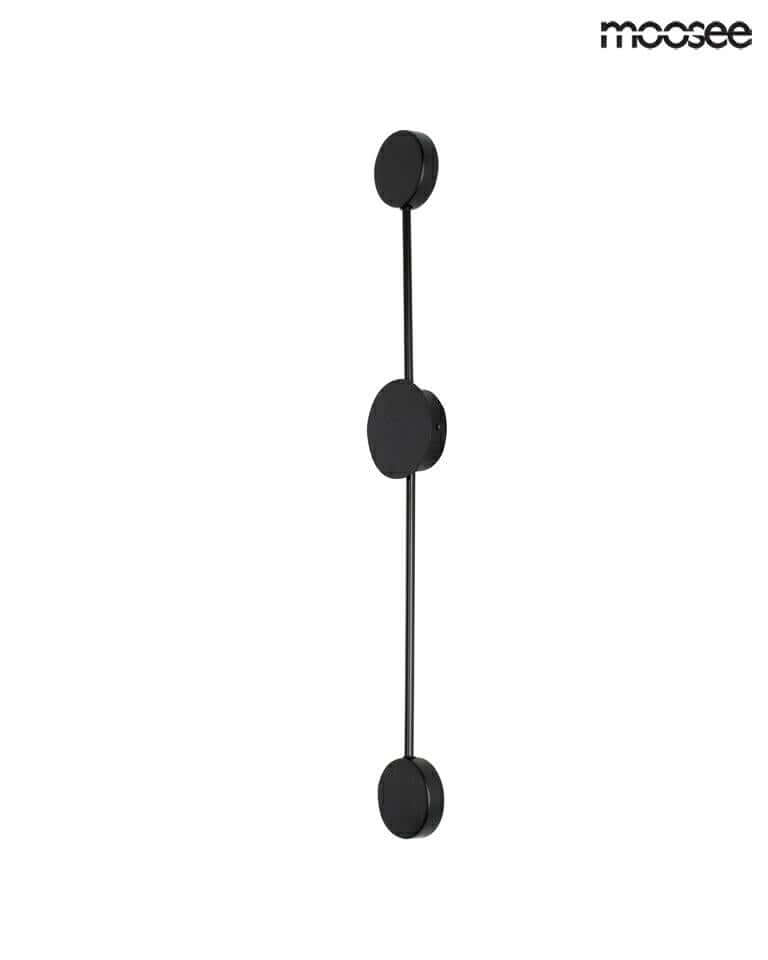 64. Nástenná lampa Shadow 2 Close čierna