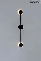 64. Nástenná lampa Shadow 2 Close čierna