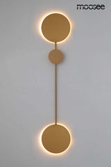 Nástenná lampa Shadow 2 zlatá