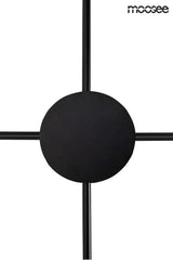 63. Nástenná lampa Shadow 4 Close čierna