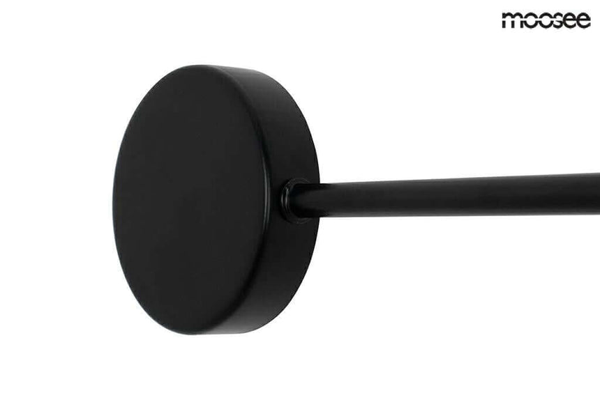 63. Nástenná lampa Shadow 4 Close čierna