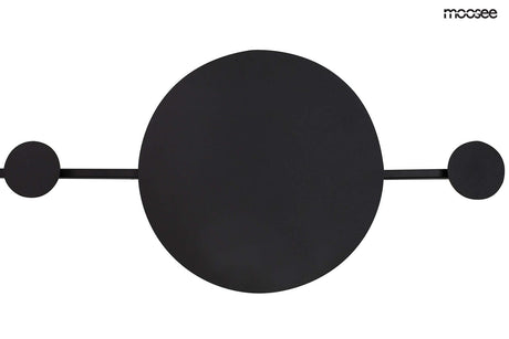 17. Nástenná lampa Shadow Hang s vešiakom, čierna
