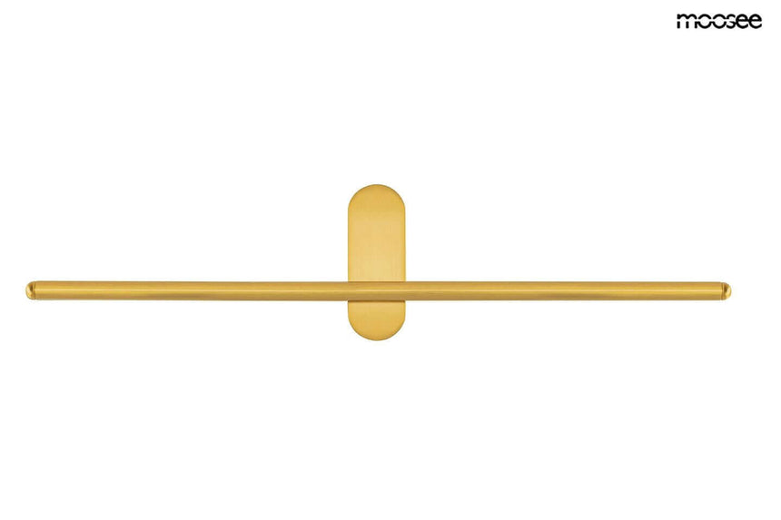 19. Nástenná lampa Tobia zlatá