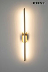 19. Nástenná lampa Tobia zlatá