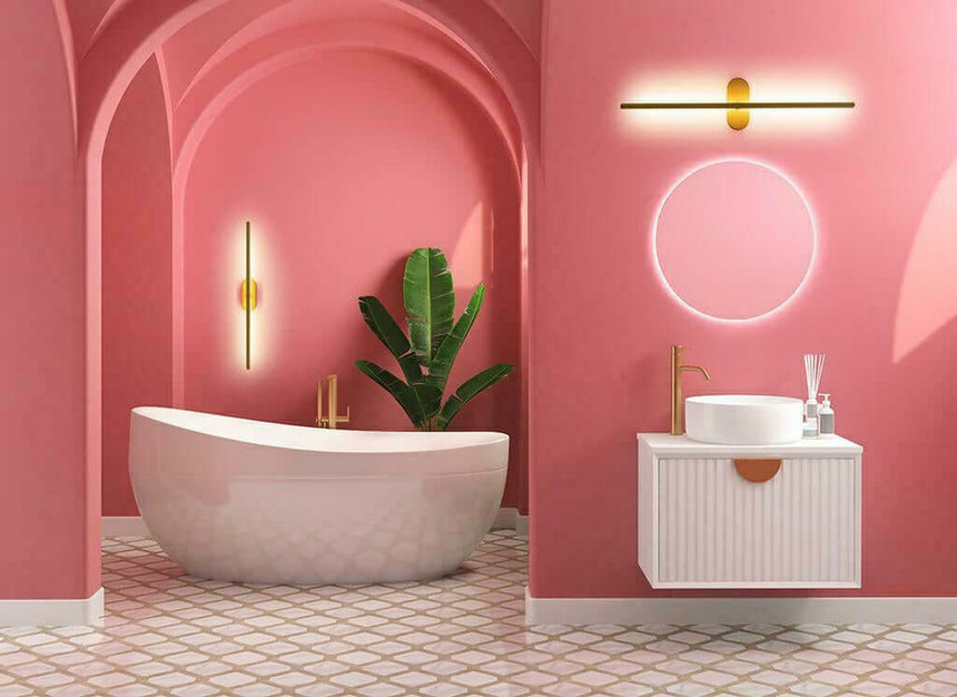 19. Nástenná lampa Tobia zlatá