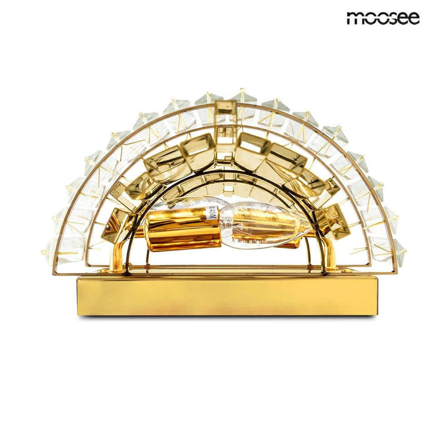 Nástenná lampa Towers zlatá