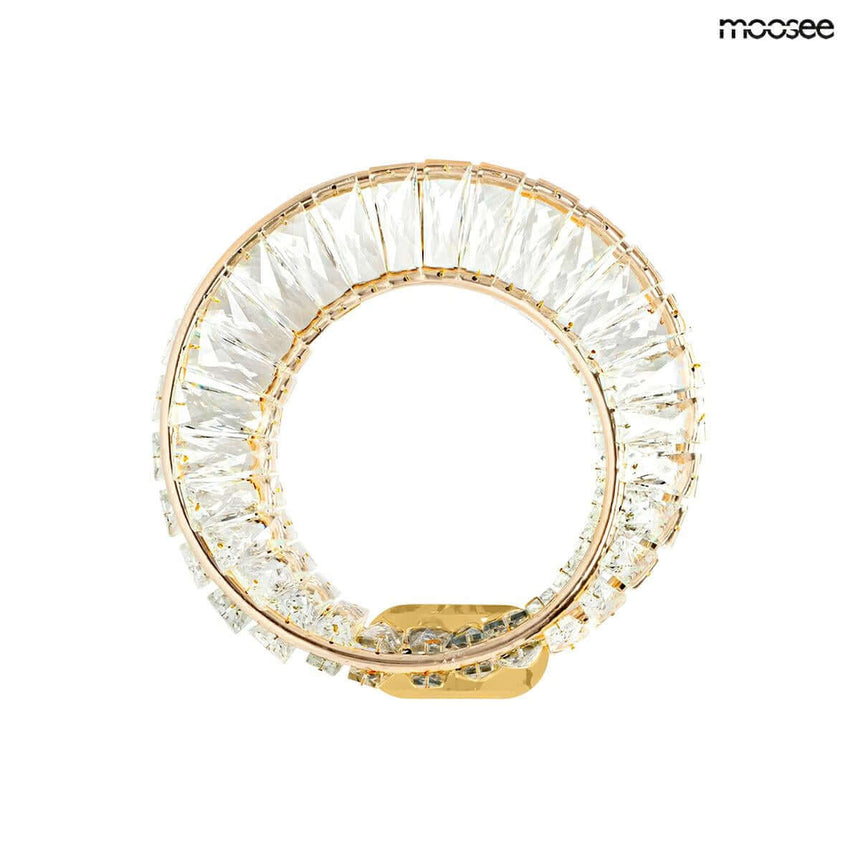 Nástenná lampa Wave zlatá