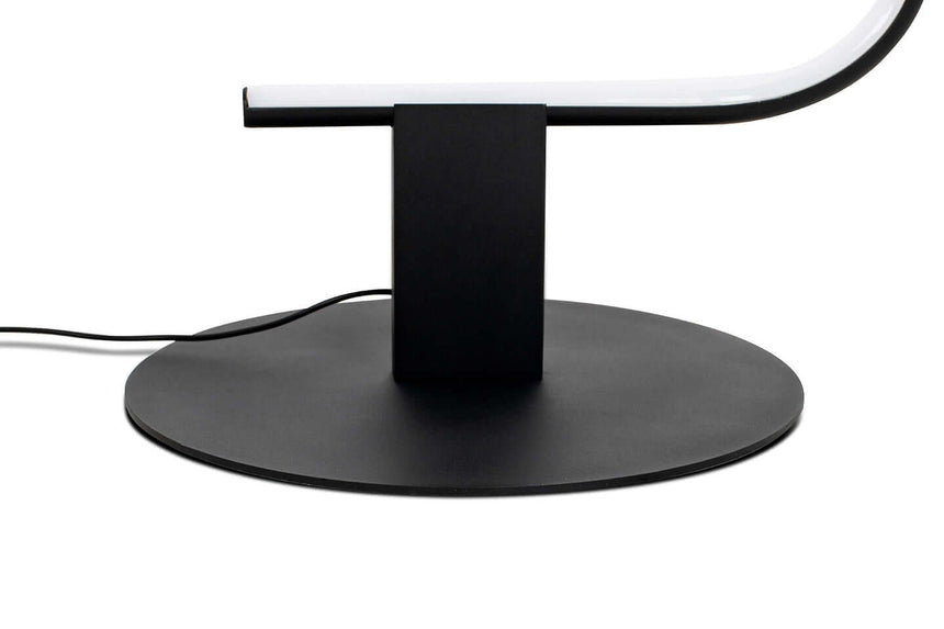 Stojacia lampa Face Floor čierna