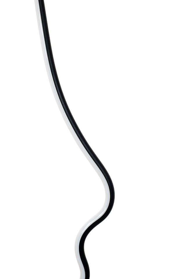 Stojacia lampa Face Floor čierna