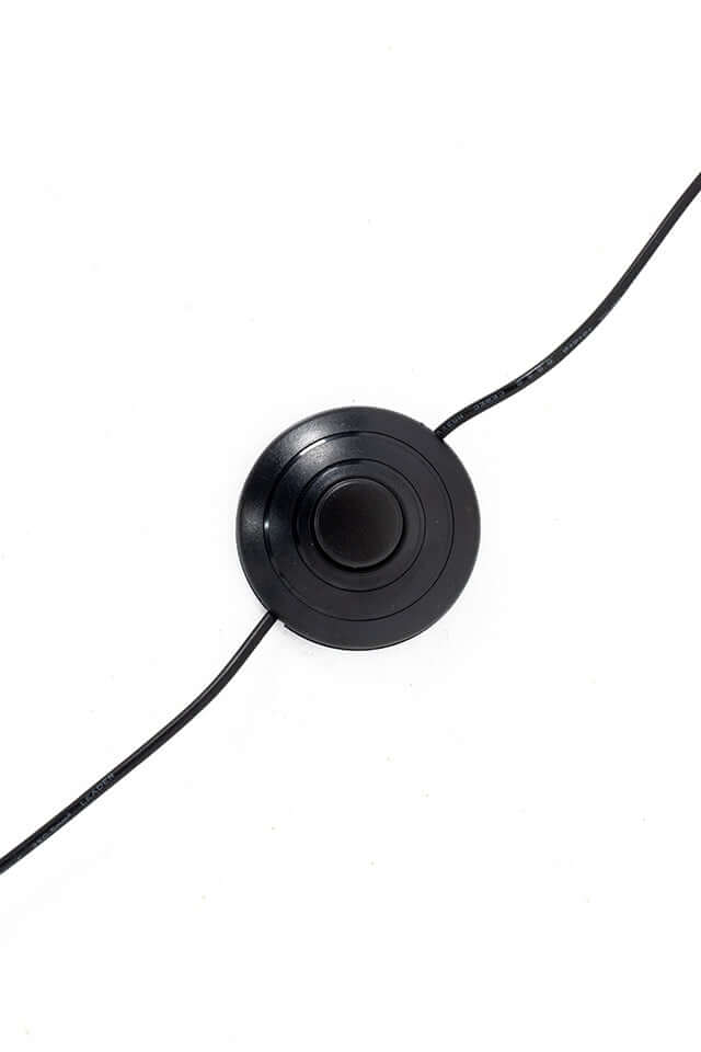 Stojacia lampa Face Floor čierna