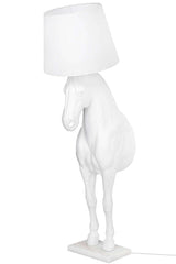 Stojacia lampa GOAT Horse Stand M biela – sklolaminát