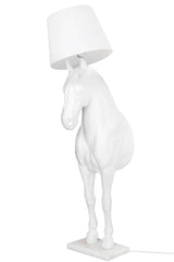 Stojacia lampa GOAT Horse Stand M biela – sklolaminát