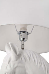 Stojacia lampa GOAT Horse Stand M biela – sklolaminát