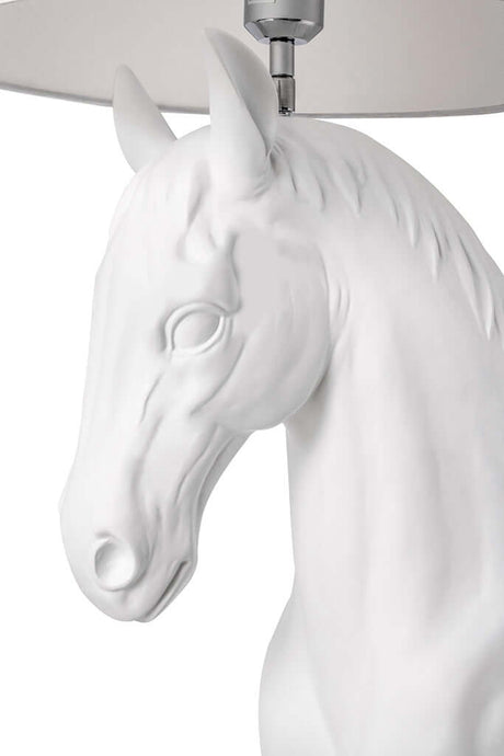 Stojacia lampa GOAT Horse Stand M biela – sklolaminát