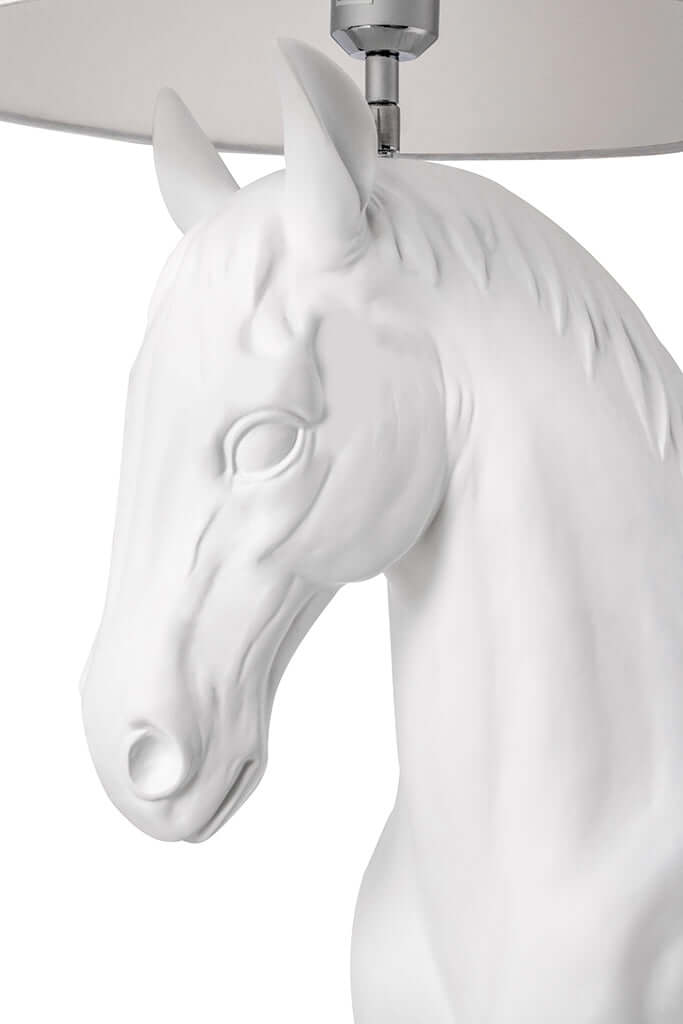 Stojacia lampa GOAT Horse Stand M biela – sklolaminát
