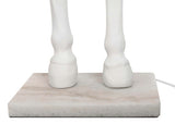 Stojacia lampa GOAT Horse Stand M biela – sklolaminát