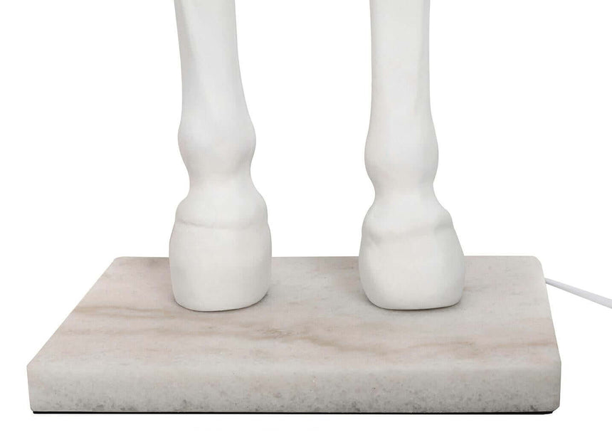 Stojacia lampa GOAT Horse Stand M biela – sklolaminát