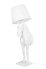 Stojacia lampa GOAT Horse Stand S biela – sklolaminát