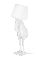 Stojacia lampa GOAT Horse Stand S biela – sklolaminát