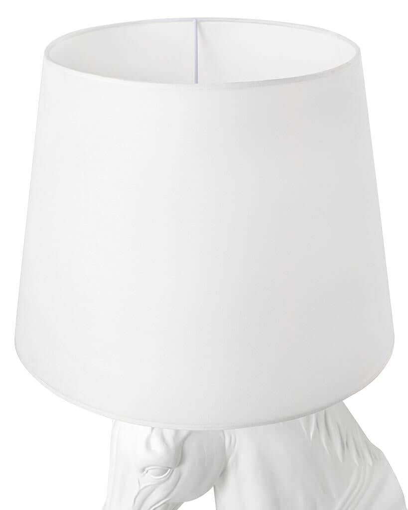 Stojacia lampa GOAT Horse Stand S biela – sklolaminát