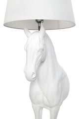 Stojacia lampa GOAT Horse Stand S biela – sklolaminát