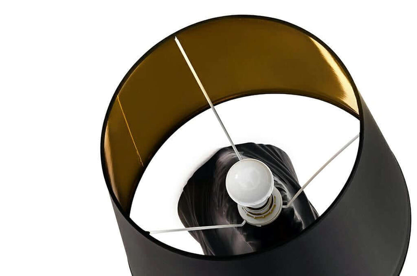 Stojaca lampa GOAT Horse Stand S čierna – sklolaminát