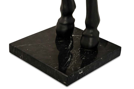 Stojaca lampa GOAT Horse Stand S čierna – sklolaminát
