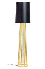 Holmes Straight állólámpa arany, fekete búrával – fém