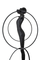 Stojacia lampa Human Circulo – sklolaminát