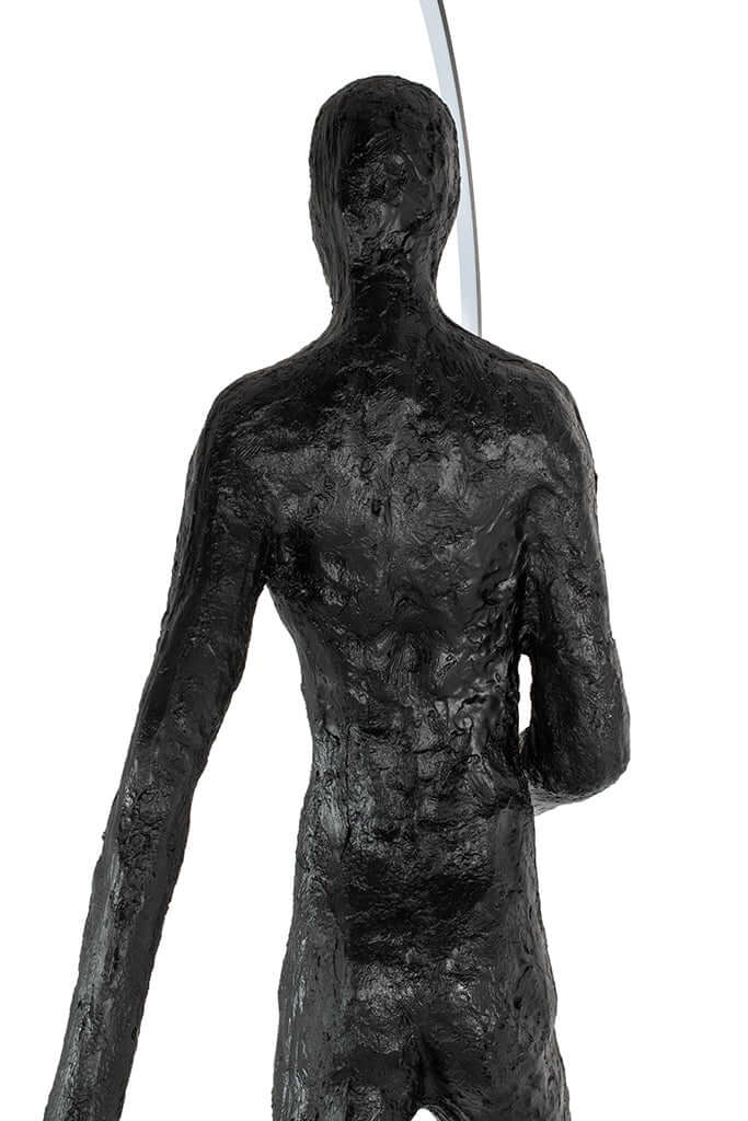 Stojacia lampa Human Round – sklolaminát