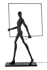 Stojacia lampa Human Square – sklolaminát